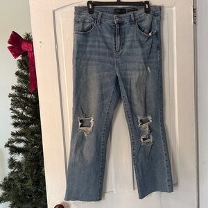 Kendall & Kylie The Highrise Slim Straight jeans